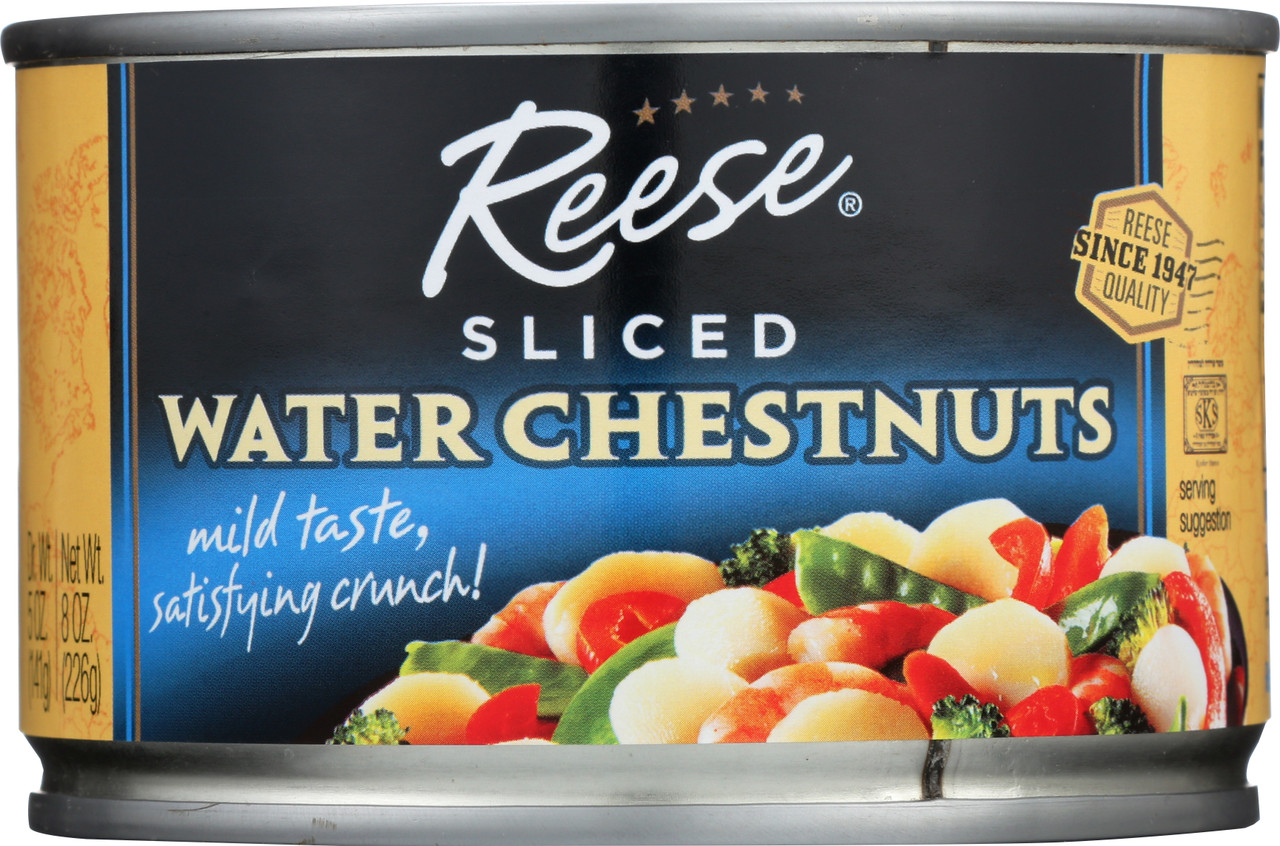 Water Chestnuts Sliced 8 Ounce 226 Gram