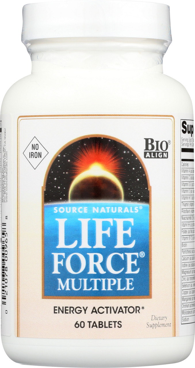 Life Force Multi No Iron 60T Life Force® Multiple, No Iron 60 Count