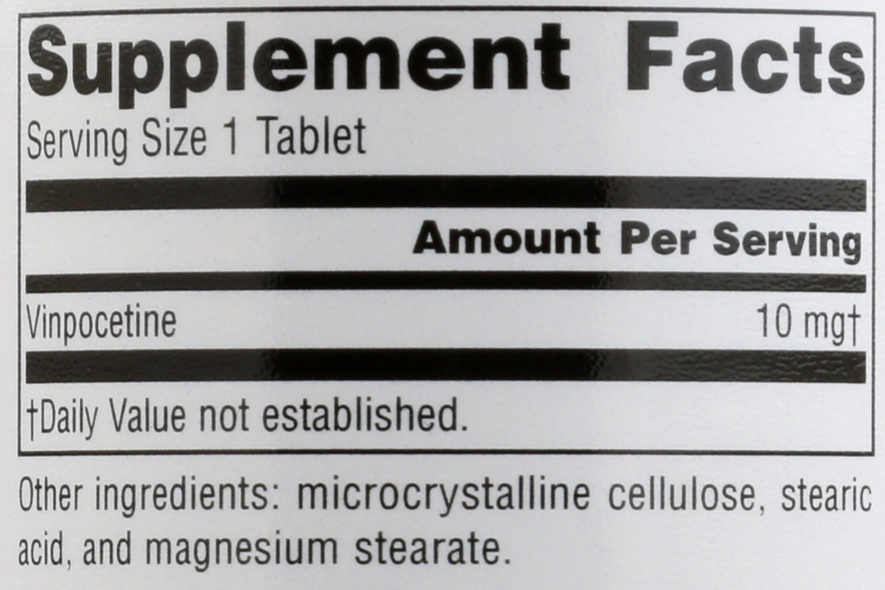 Vinpocetine 10Mg 120 Tb  120 Count