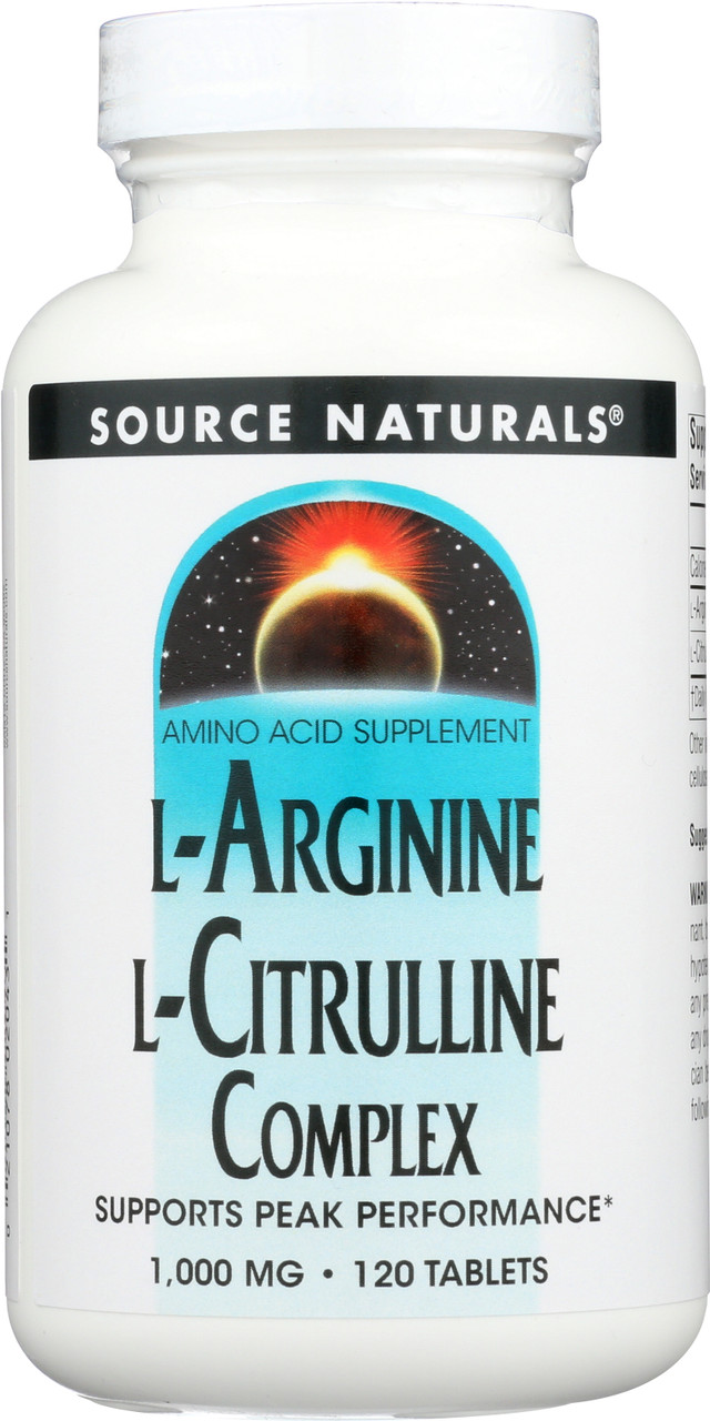 L-Arginine L-Citrulline 120T L-Arginine L-Citrulline Complex 120 Count