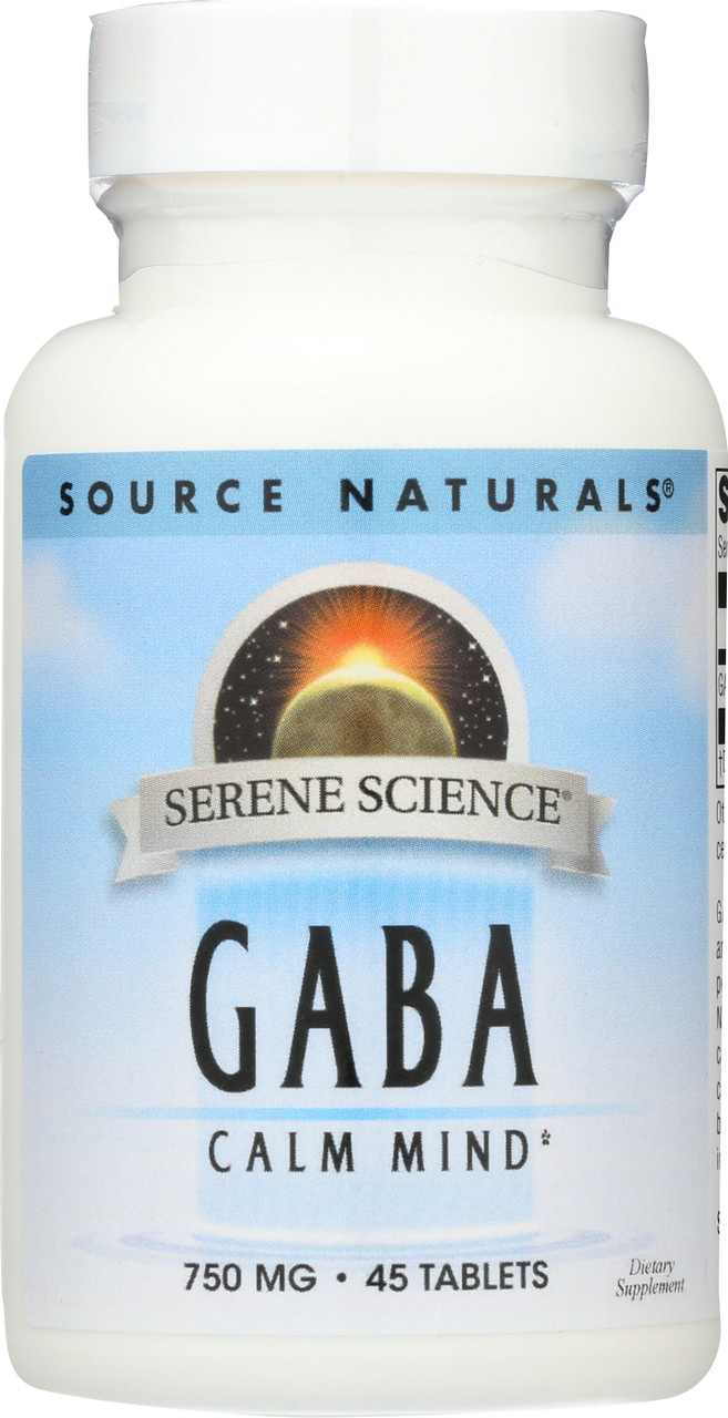 Gaba 750Mg Tabs 45T Serene Science® Gaba 750 Mg 45 Count