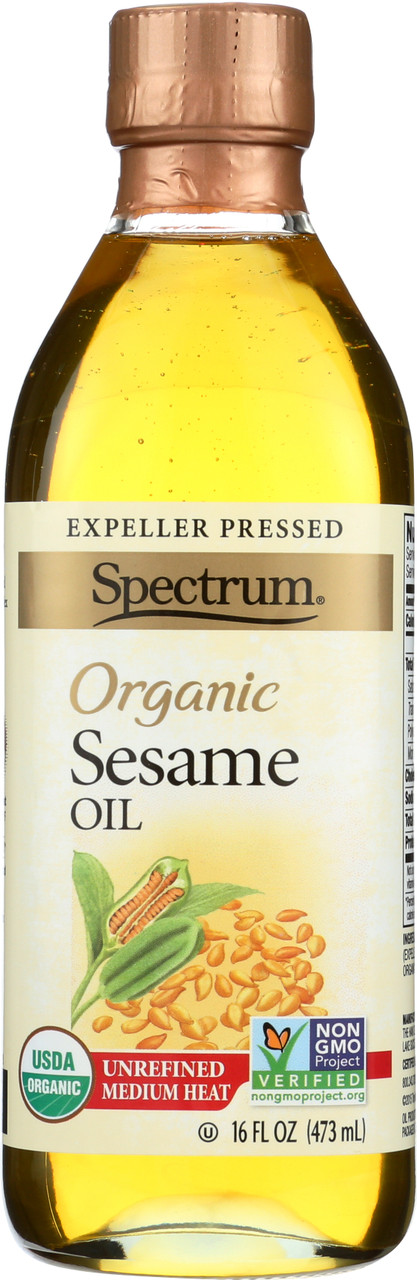 Sesame Oil Organic 16 Fl Oz  473 Milliliter