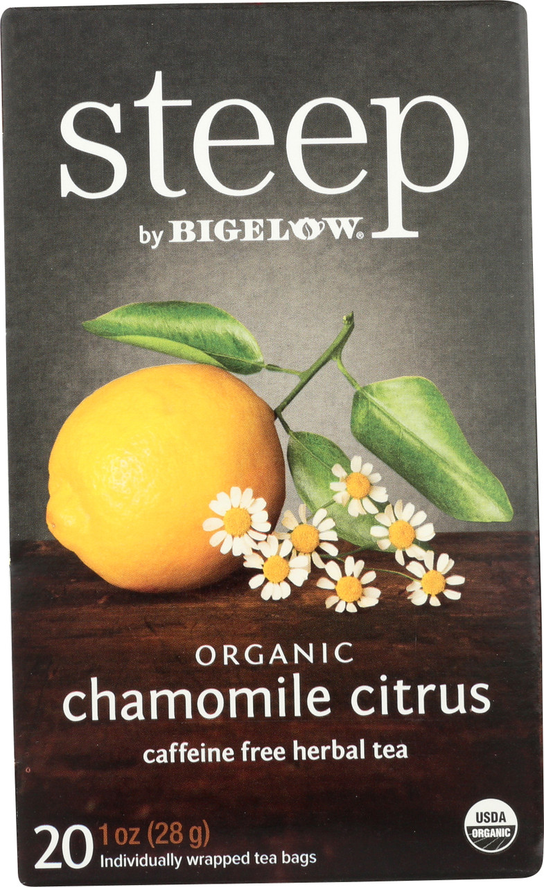 Organic Tea Chamomile Citrus 20 Count 1 Ounce