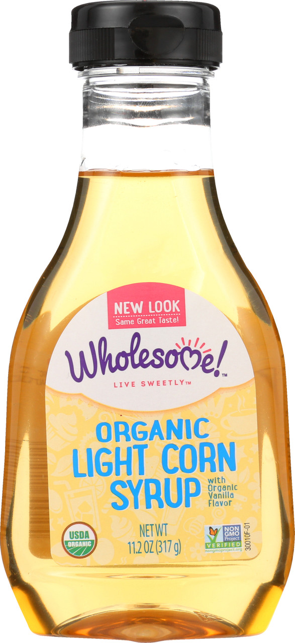 Organic Corn Syrup Light 11.2 Ounce 317 Gram