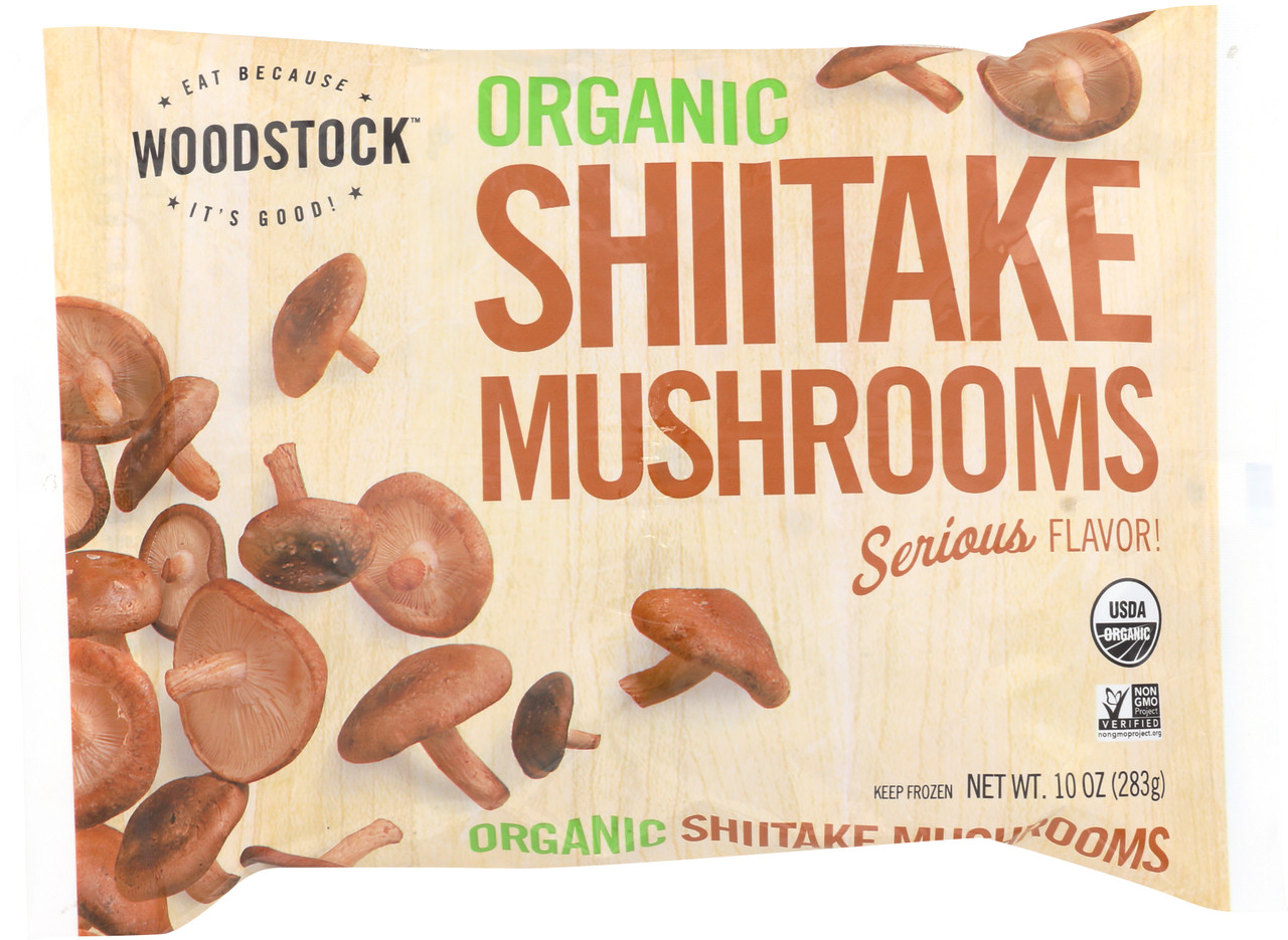 Organic Mushroom Shitake 10 Ounce 283 Gram