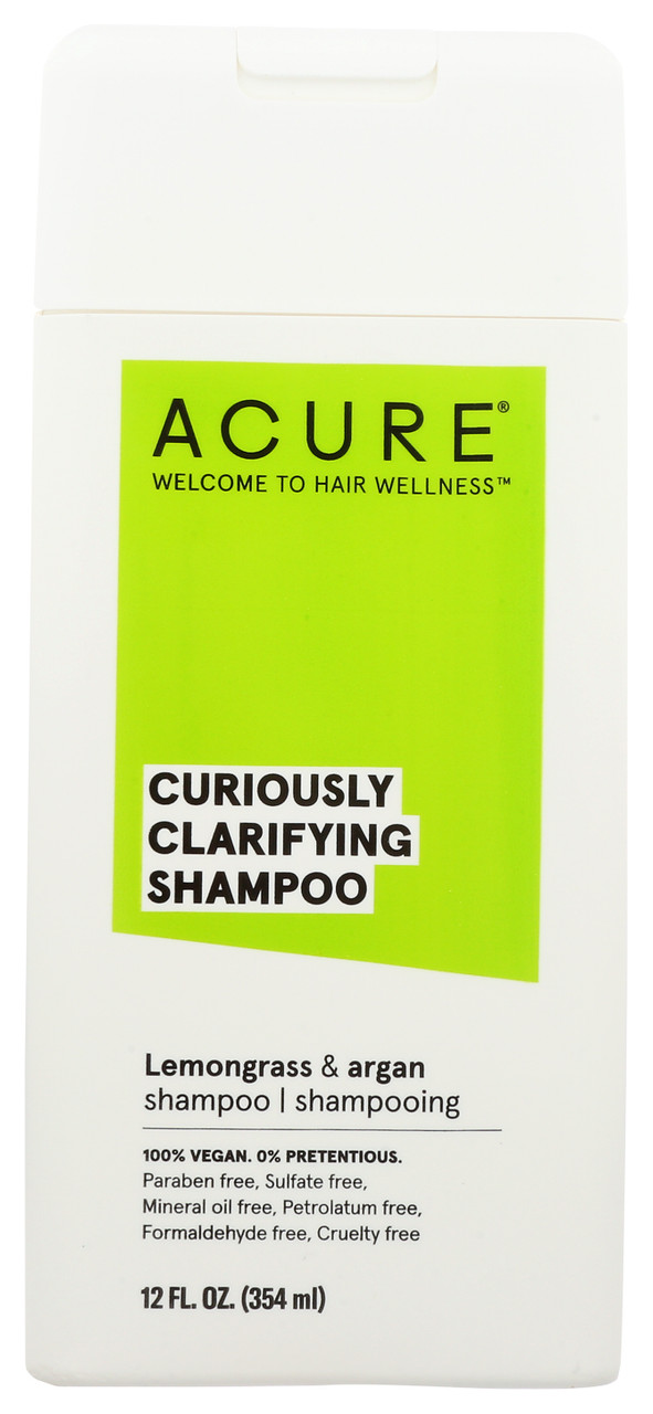 Curiously Clarifying Shampoo - Lemongrass Lemongrass Gentle And Clarifying For All Hair Types! 12oz