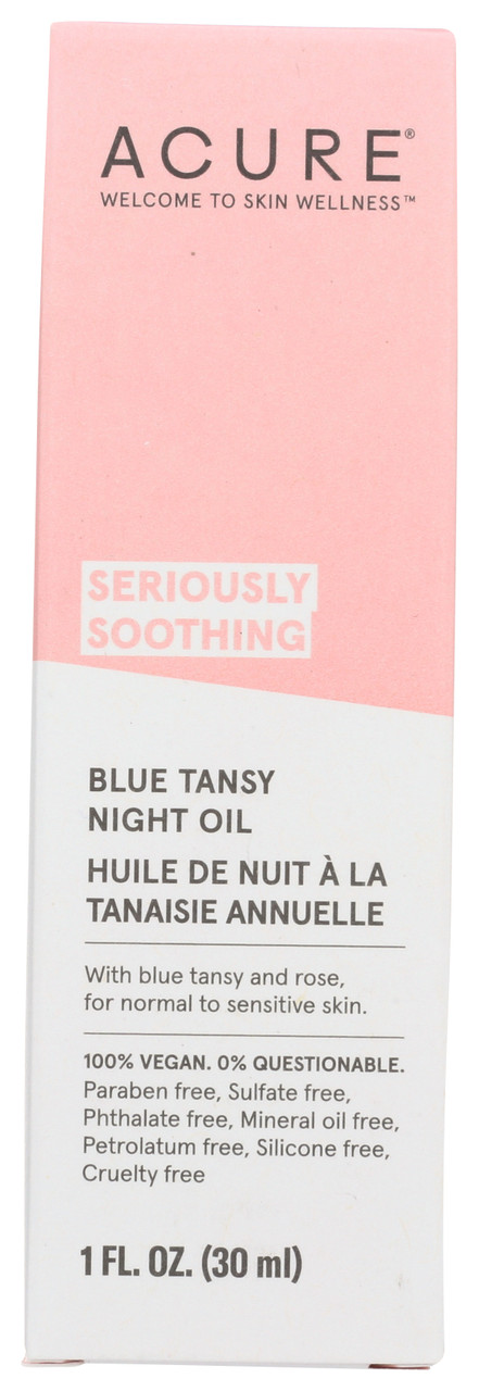 Seriously Soothing Blue Tansy Night Oil 1oz