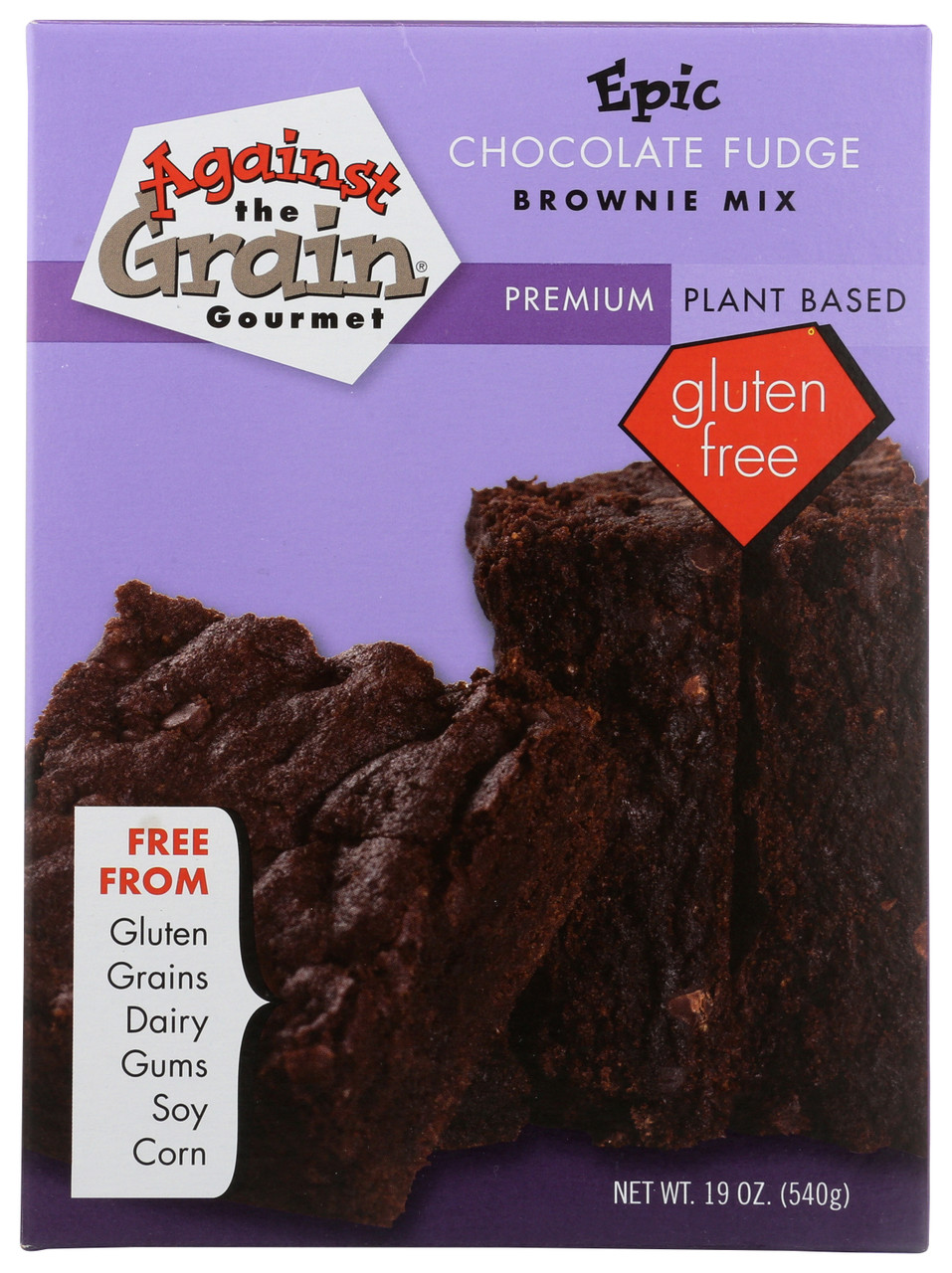 Brownie Mix Double Chocolate Fudge Gluten Free 19oz