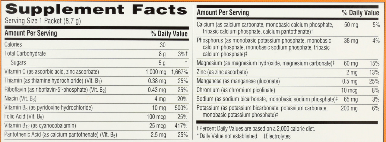 Emergen-C® Acai Berry 1,000 mg Vitamin C 30 Count