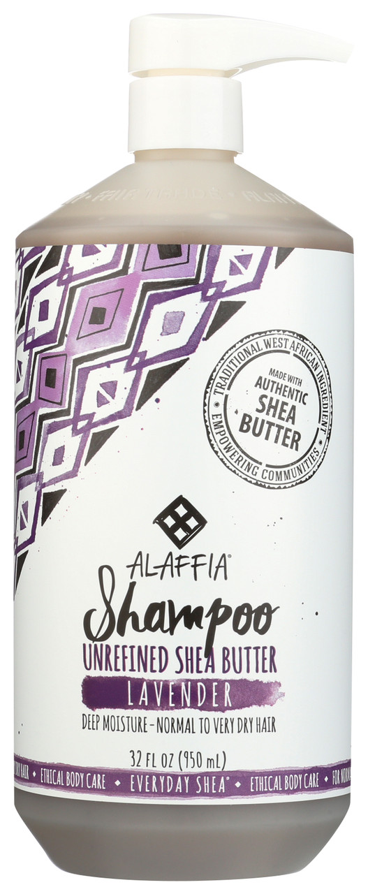 Everyday Shea Shampoo Lavender Unrefined Shea Butter 32oz
