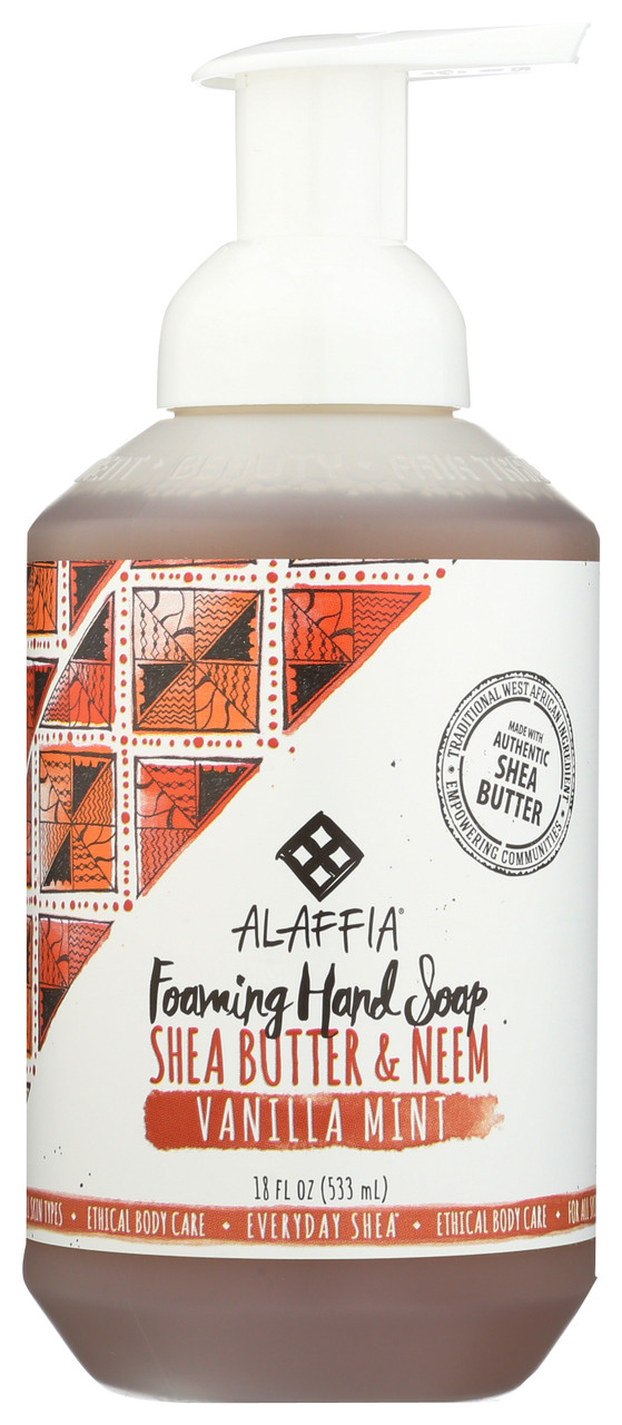 Everyday Shea Foaming Handsoap Vanilla Mint Shea Butter & Neem 18oz