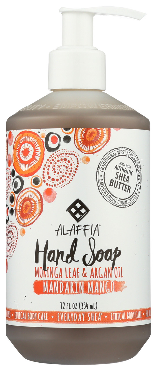 Everday Shea Hand Soap Mandarin Mango 12oz