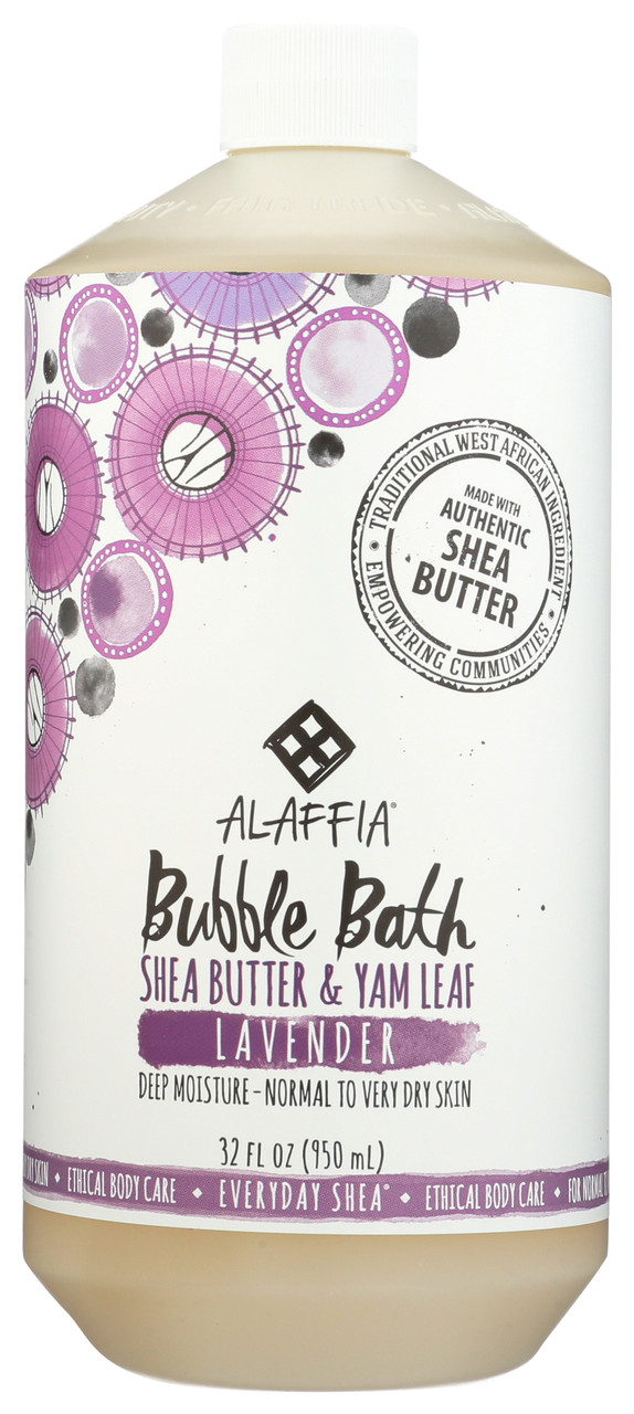 Bubble Bath Lavender Shea Butter & Yam Leaf 32oz