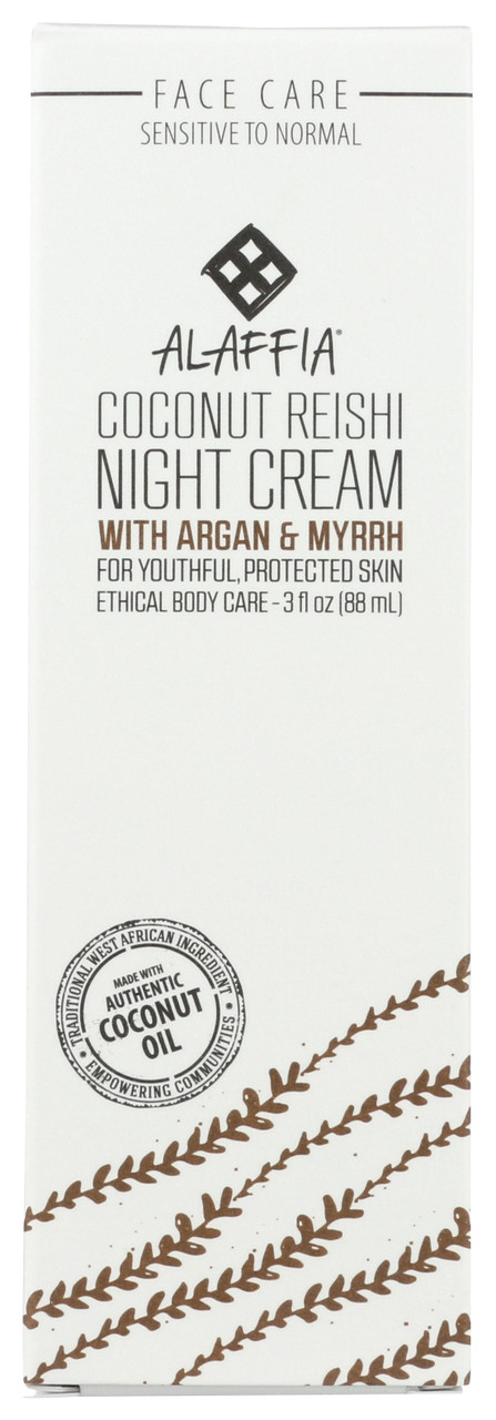 Night Cream Coconut Reishi With Argan & Myrrh 3oz