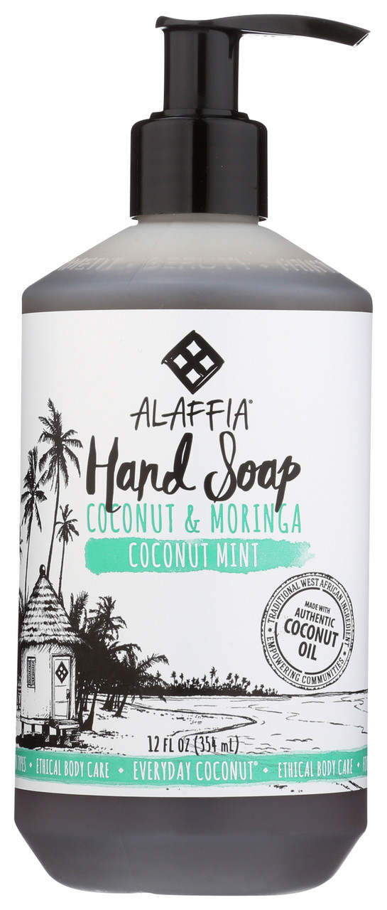 Liquid Hand Soap Coconut Mint 12oz
