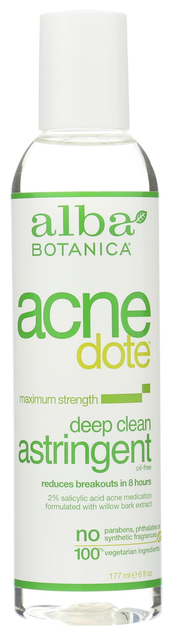 Acnedote Natural Astringent Deep Clean Maximum Strength 177mL