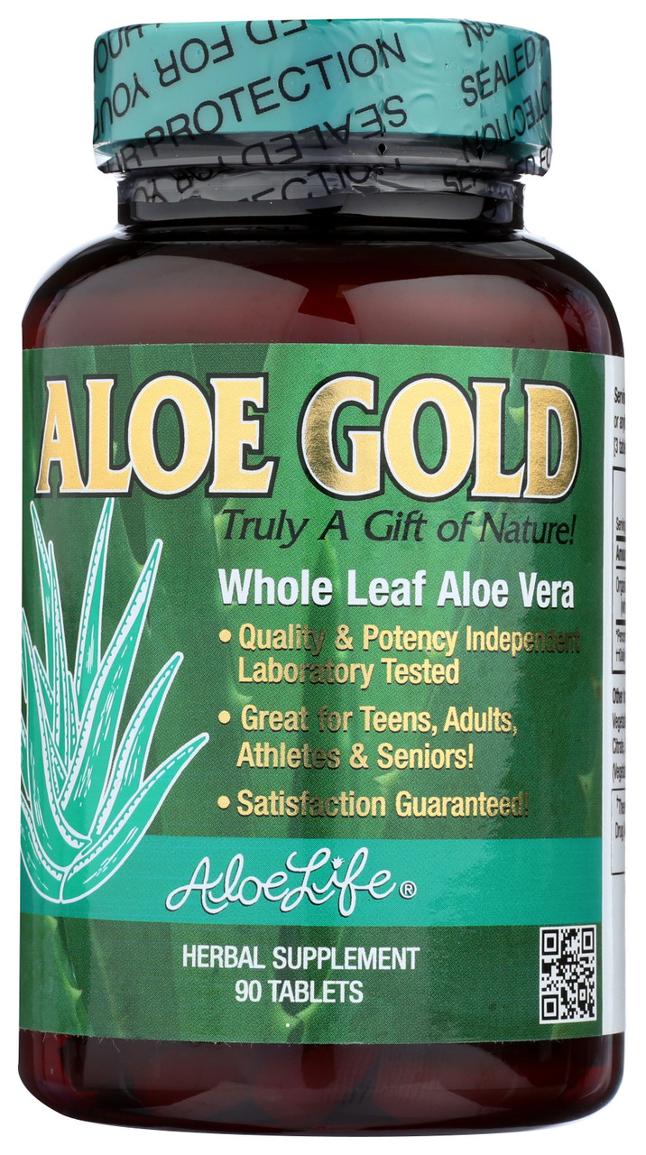 Aloe Gold Tablets Herbal Tablets  90 Count