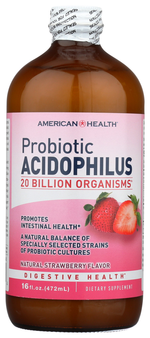 Probiotic Acidophilus Culture Strawberry Dietary 16oz