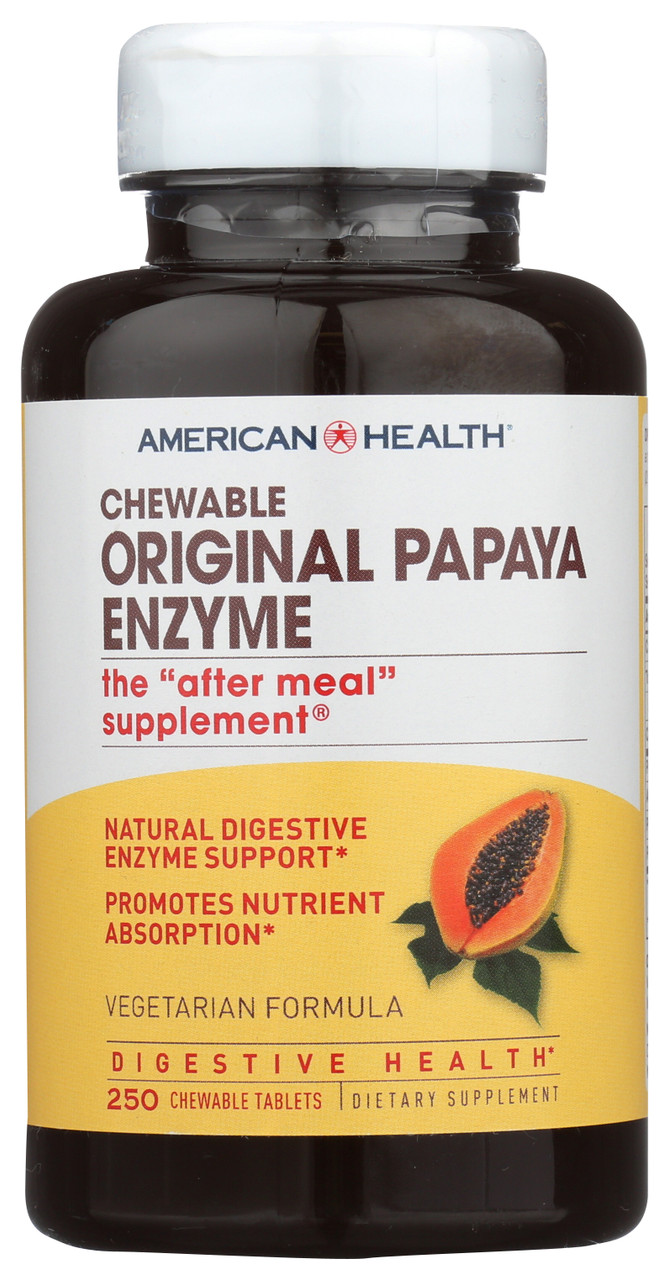 Original Papaya Enzyme Chewable  250 Count