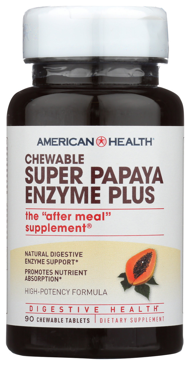 Super Papaya Enzyme Plus Dietary 90 Count