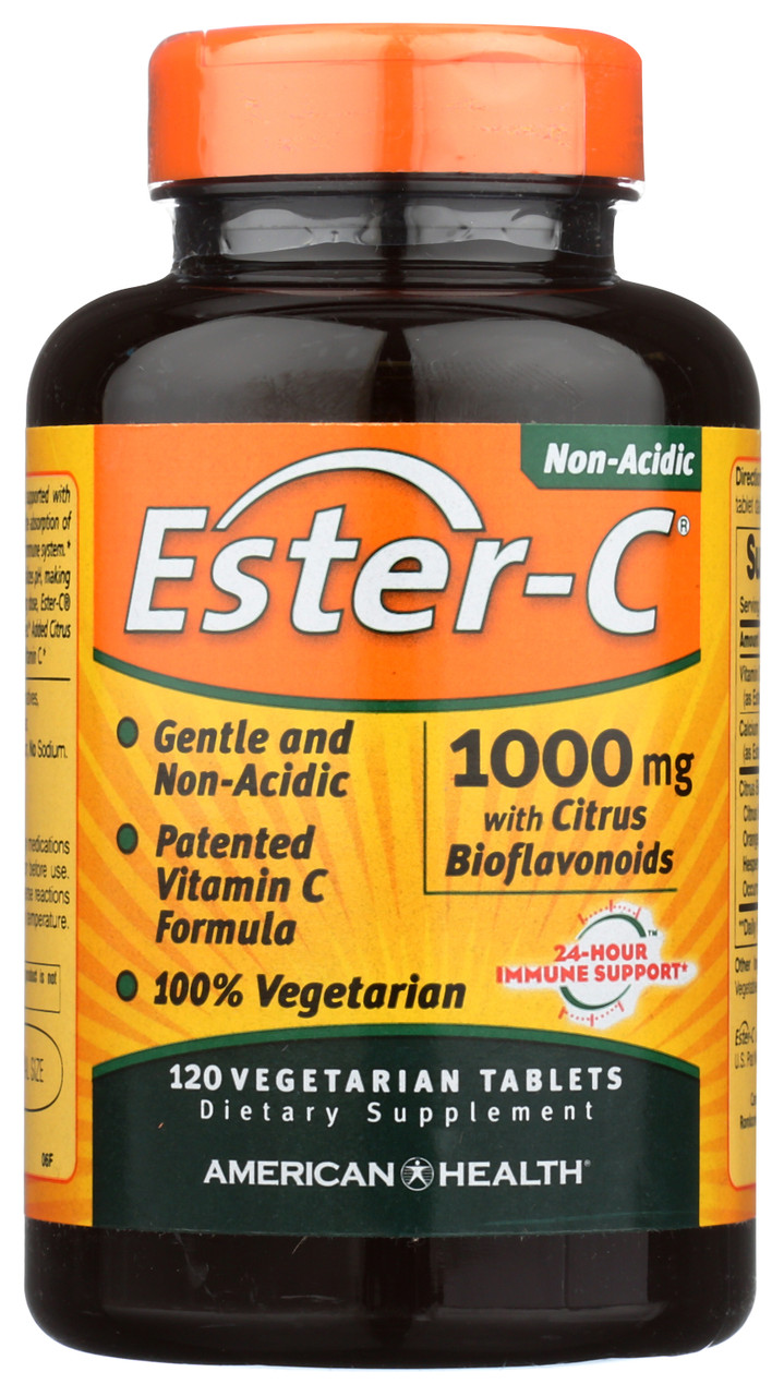Ester-C® 1000 mg With Citrus Bioflavonoids Dietary 120 Count