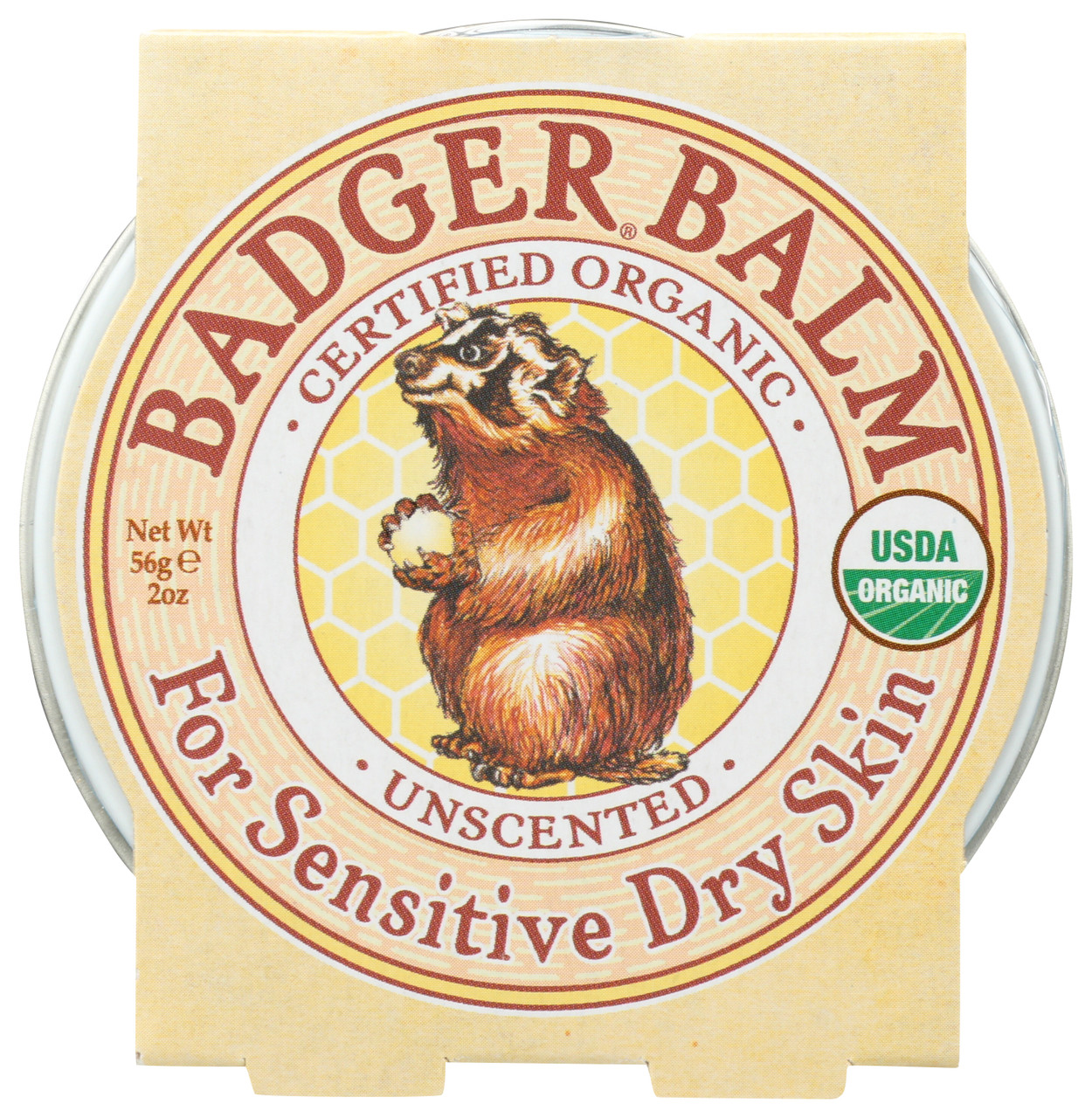 Badger Balm Unscented 56 Gram