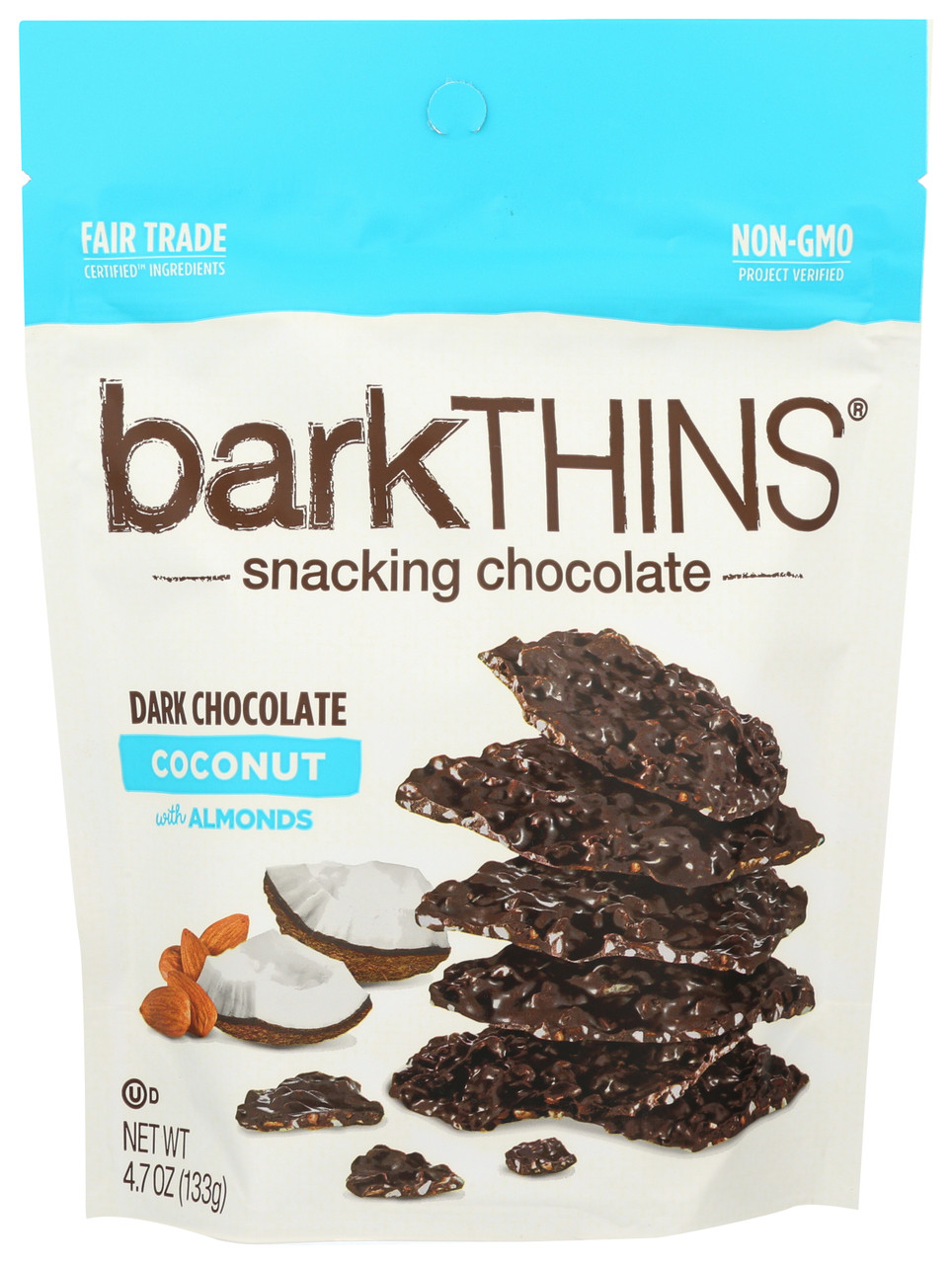 Barkthins Dark Chocolate, Coconut With Almonds 4.7oz