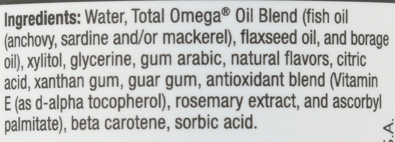 Total Omega Swirl Orange Cream Flavor 16oz