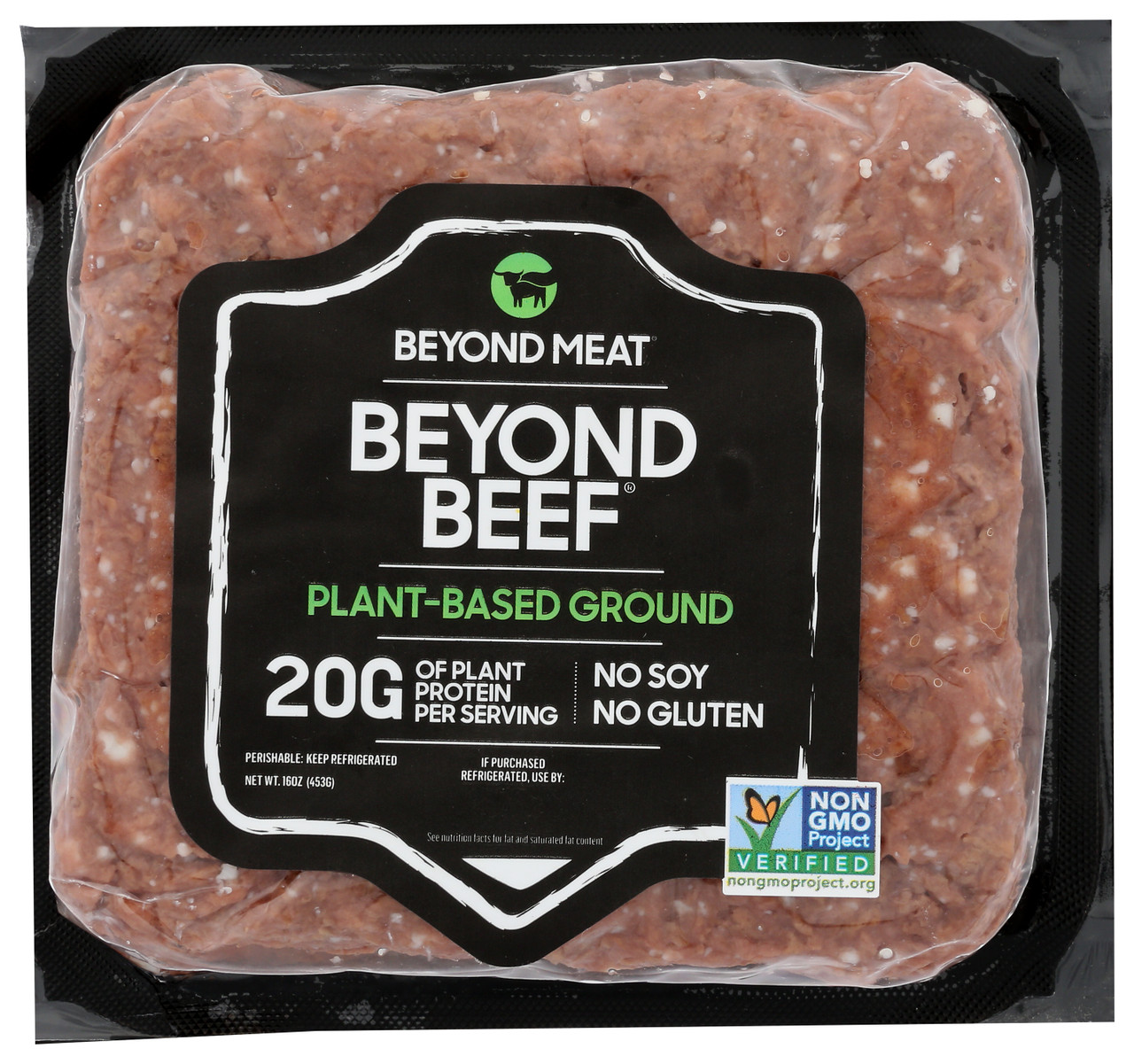 Beyond Beef Meaty/Beefy Beyond Beef Is Designed To Offer The Meaty Taste, Texture And Versatility Of Ground Beef With The Added Health And Sustainability Benefits Of Plant-Based Meat. 16oz