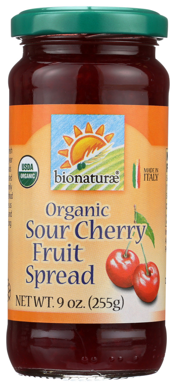 Fruit Spread Sour Cherry Organic 9oz