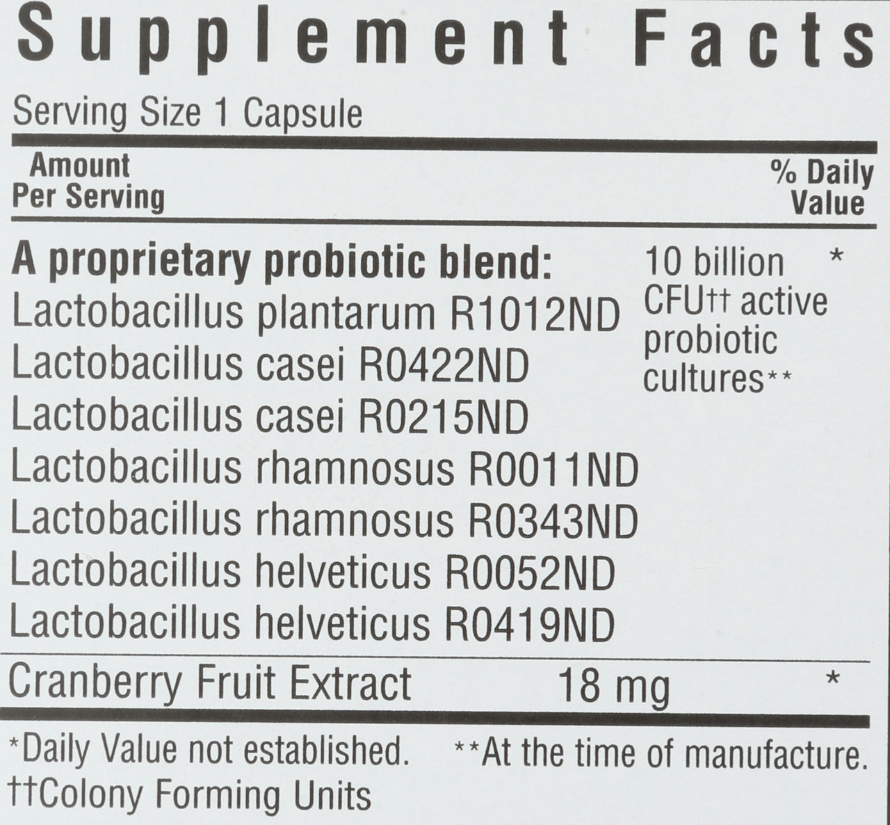 Advanced Choice® Ladies' Single Daily® Probiotic 10 Billion Cold Packaged 30 Count