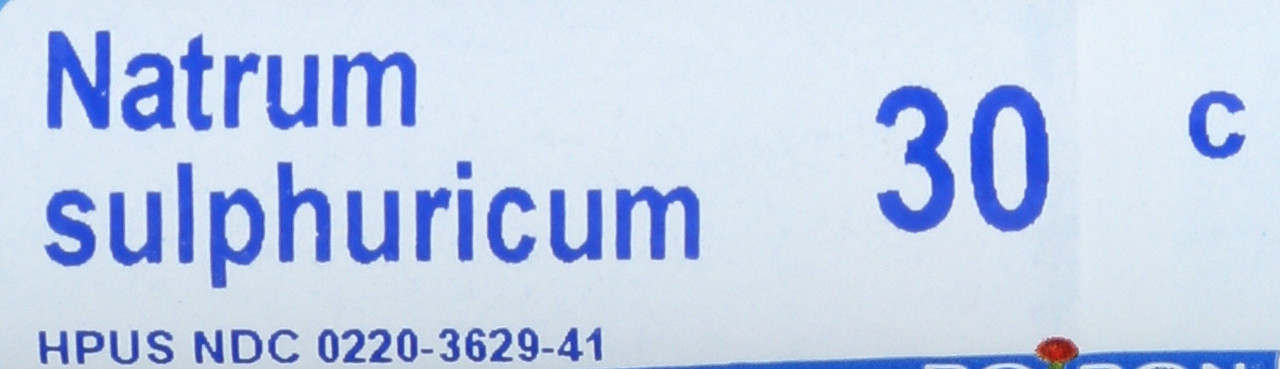 Pellets Natrum Sulphuricum 30C 80 Count