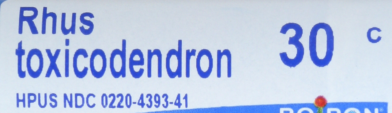 Rhus Toxicodendron 30C 80 Count