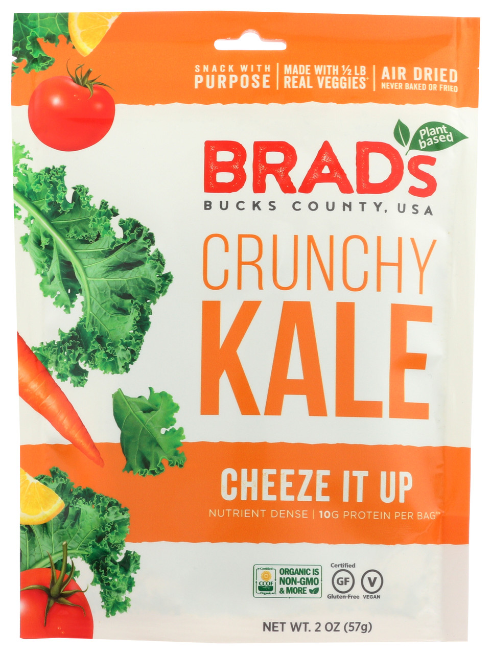 Crunchy Kale Cheeze It Up Bag 2oz