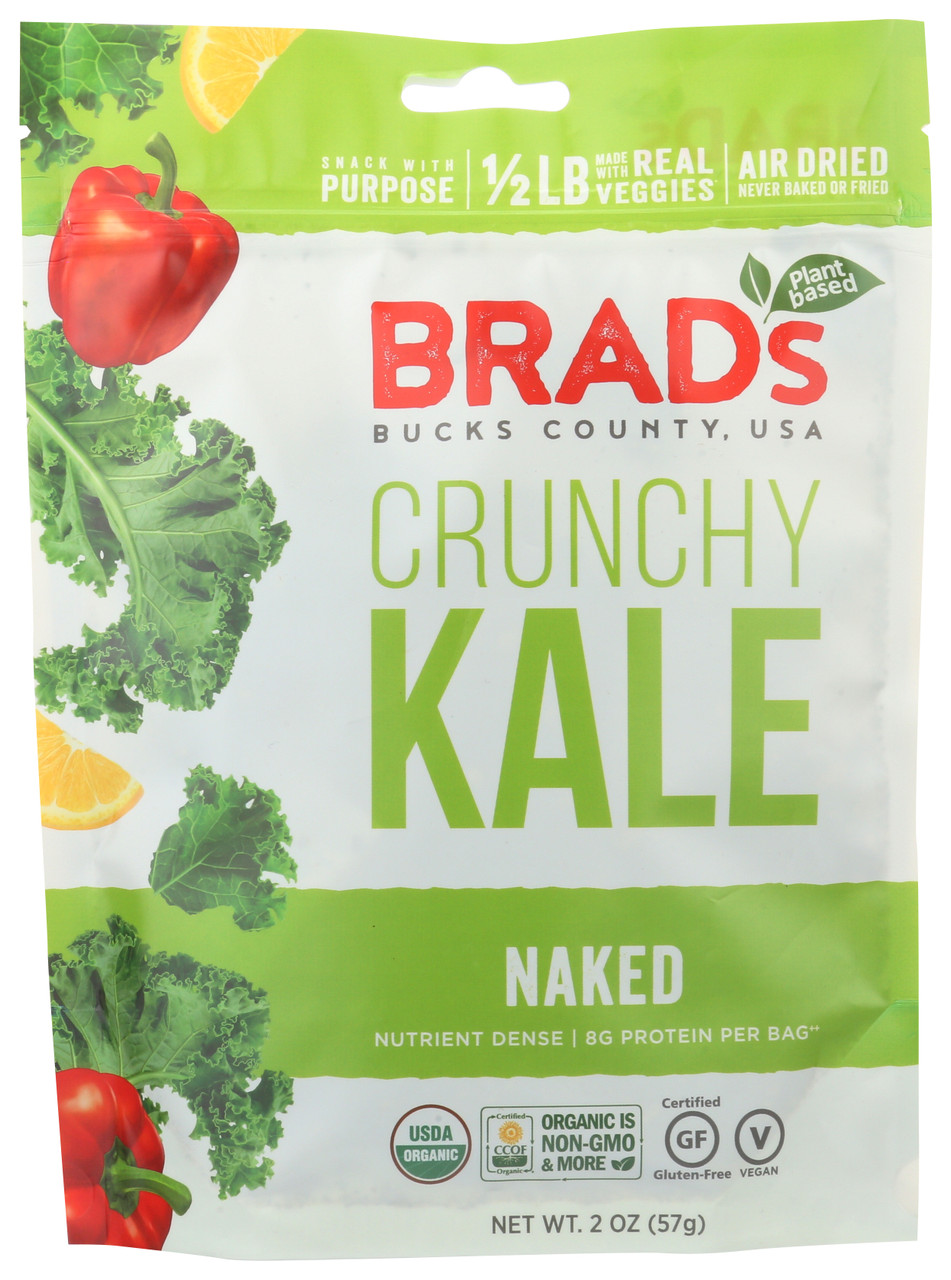 Crunchy Kale Naked Crunchy Kale, Clamshell 2oz