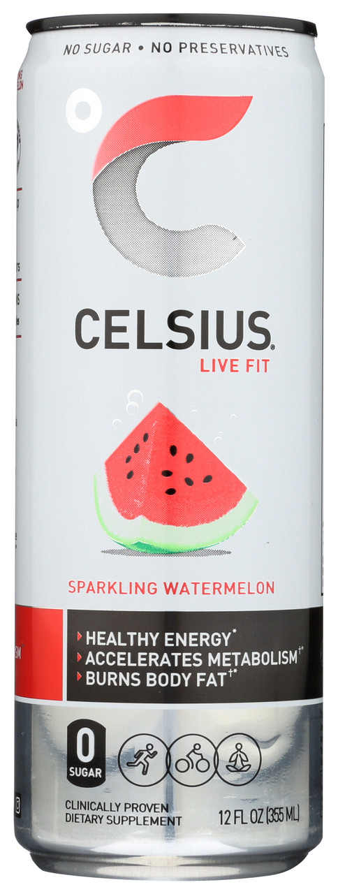 Energy Drink Sparkling Watermelon 12oz