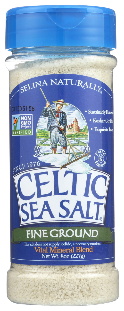 Celtic Sea Salt Fine Ground Shaker 8oz