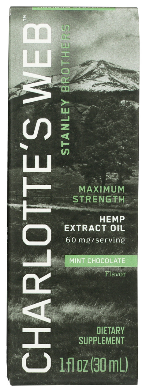 Maximum Strength Hemp Extract Mint Chocoate  1oz