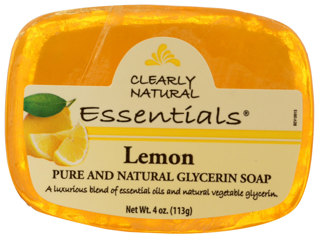 Bar Soap Essentials Glycerin Soap Lemon 4oz