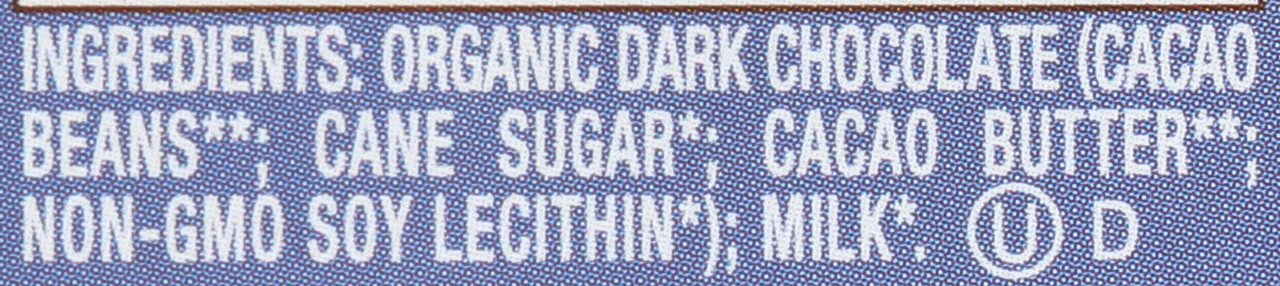 Choc Bar New Moon 74% Cacao Rich Dark Chocolate 74% Cacao 2.83oz