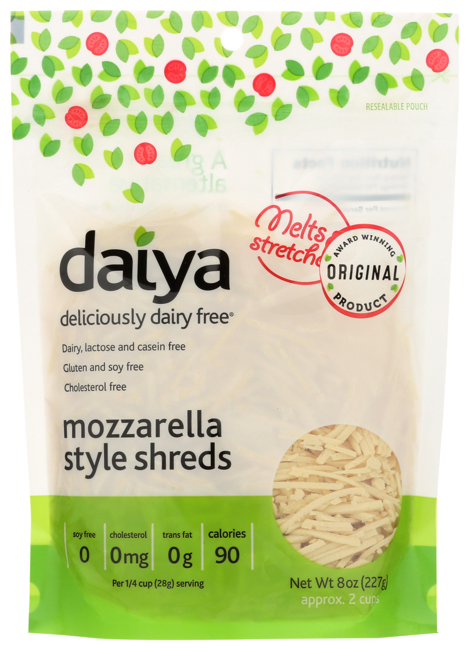 Mozzarella Style Shreds Deliciously Dairy Free® Gluten And Soy Free 8oz