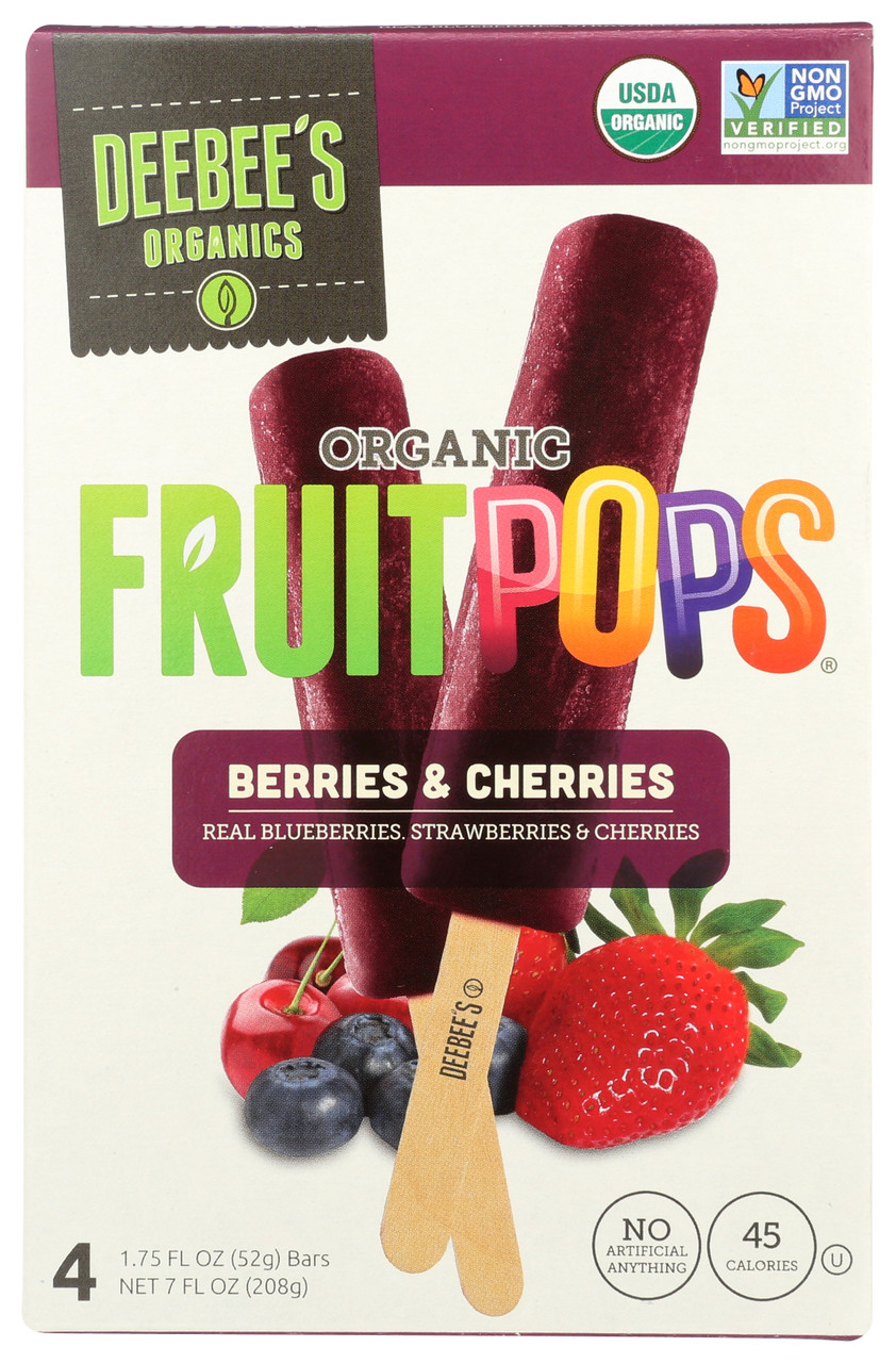Teapops Berries 'n Cherries Organic 4 Count