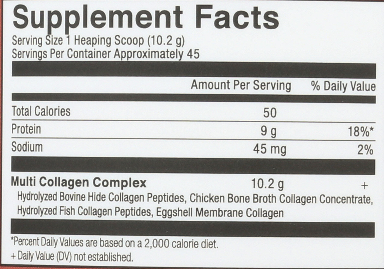 Multi Collagen Complex Powder 16.2oz