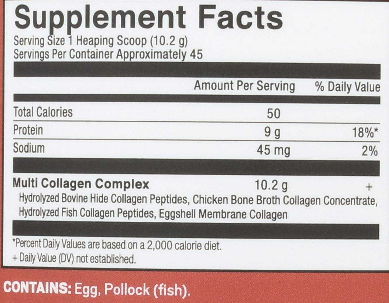 Multi Collagen Complex Powder 16.2oz