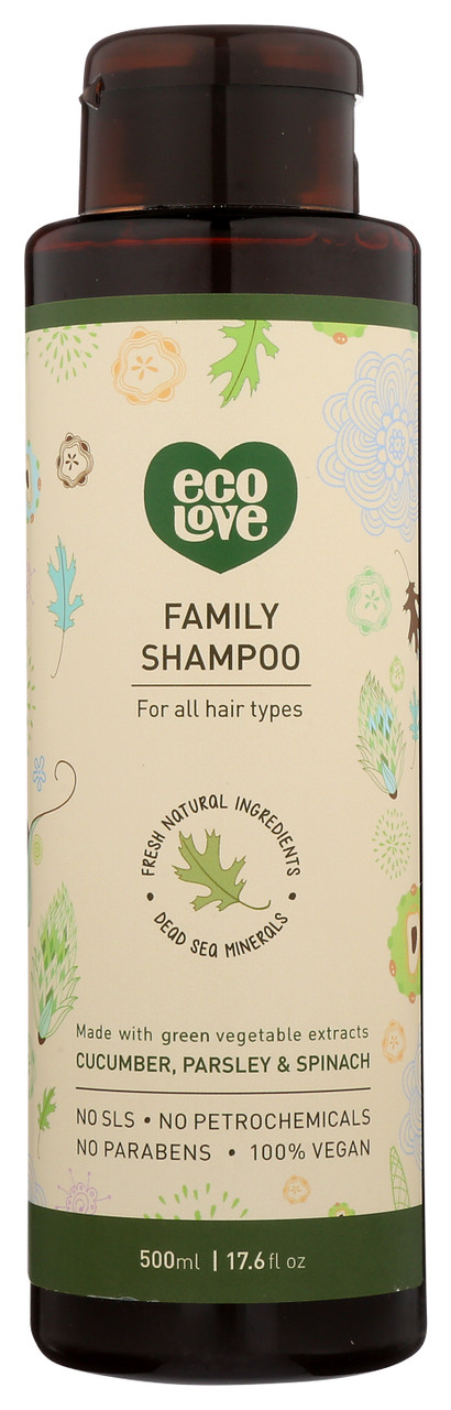 Green Vegetables Family Shampoo For All Hair Types 500mL