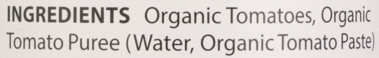 Tomatoes Crushed Tomatoes, Organic, Amber Glass 14oz