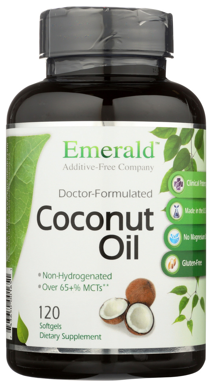 Coconut Oil Softgels 120 Count