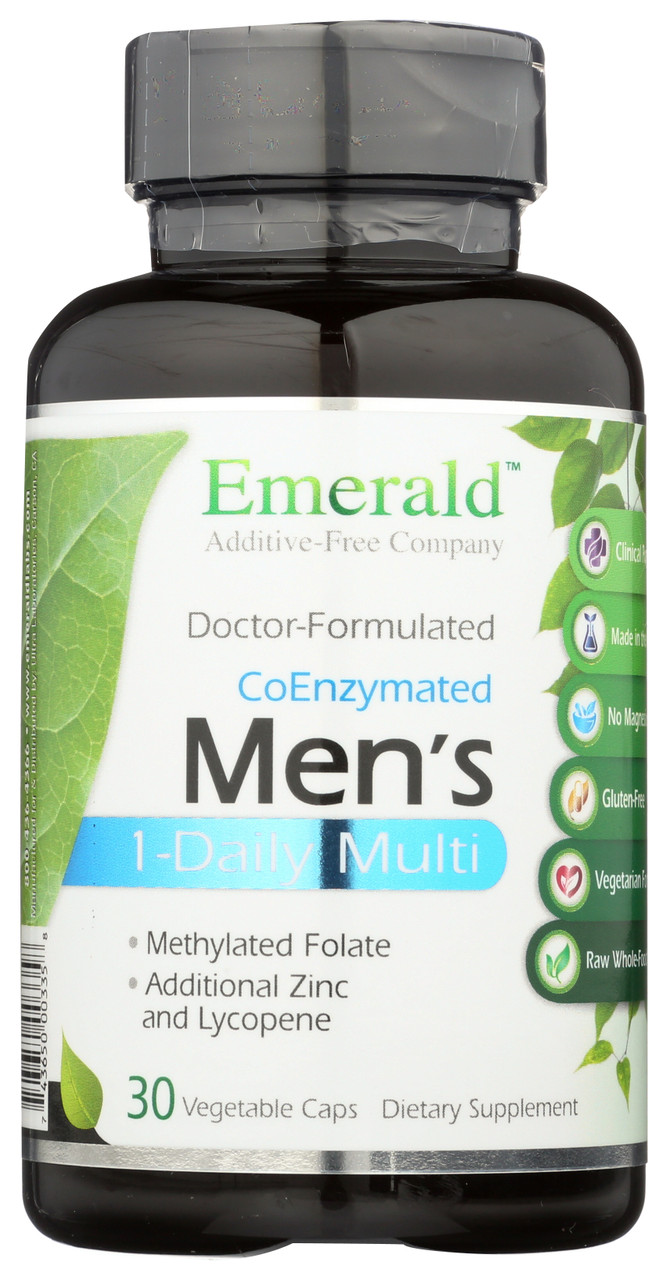 Coenzymated 1-Daily Men's Multi Vitamin Multi Vitamin 30 Count