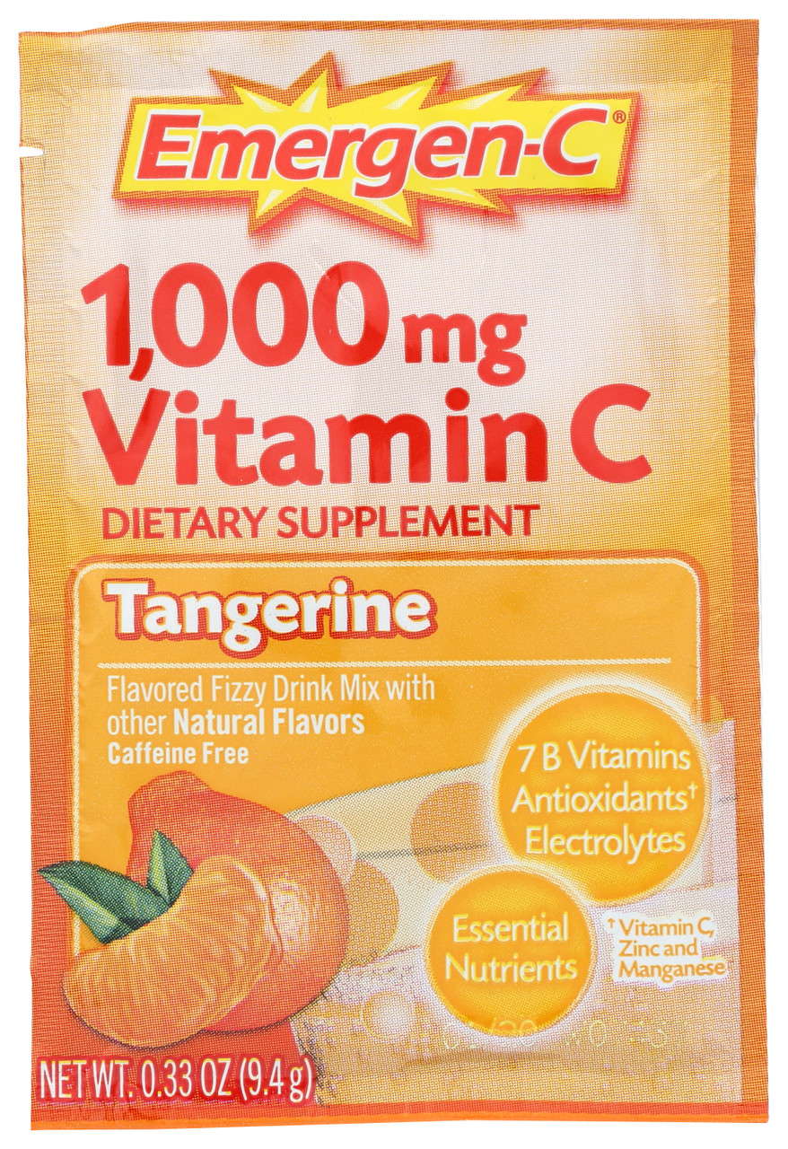 Vitamin C Tangerine 1,000mg Vitamin C 30 Count