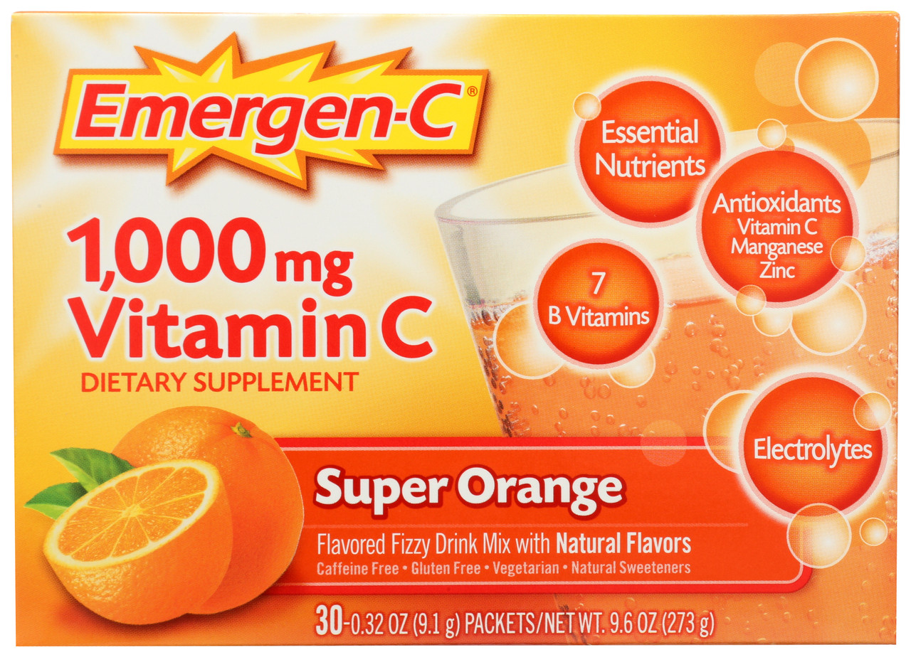Emergen-C Super Orange 30+30Ct 30 Count